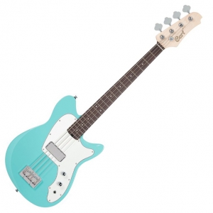 Cort Retro elektromos basszusgitár, tengerzöld - elérhető 2026 szeptembere után