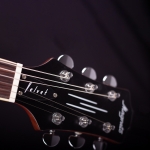 Magneto Velvet Deluxe elektromos gitár, kamrás test, Sunset Gold Silk