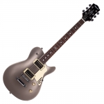 Magneto Velvet Deluxe elektromos gitár, kamrás test, Sunset Gold Silk