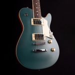 Magneto Velvet Deluxe elektromos gitár, kamrás test, Metallic Green Silk - BEVEZETŐ ÁR!