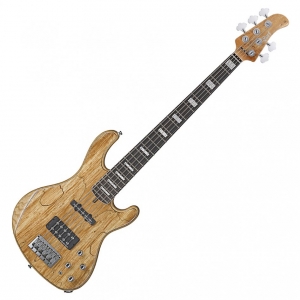 Cort el.basszusgitár, 5 húros, SD PU, natúr