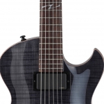 Cort Zenox el.gitár, EMG Pickup, áttetsző fekete